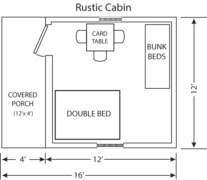 Rustic Cabin #1